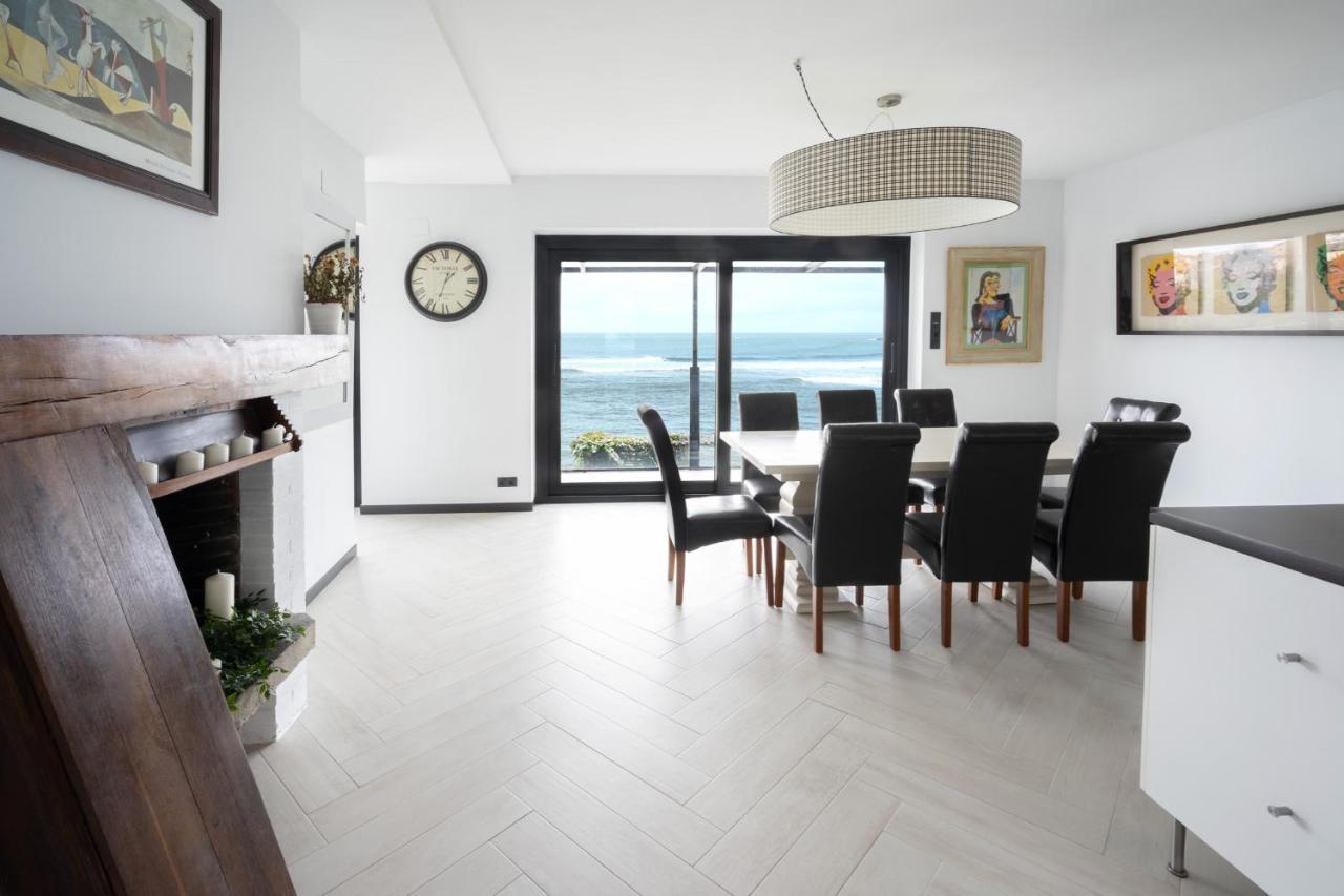 Mundaka Beachfront House Exterior foto